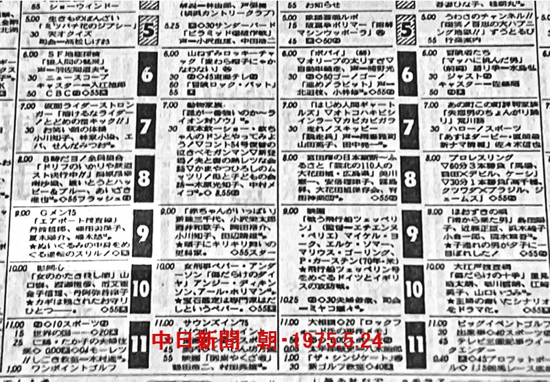 Gメン75 1話